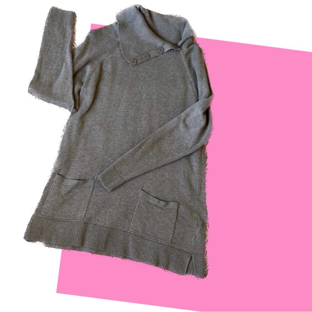 Button Neck Sweater